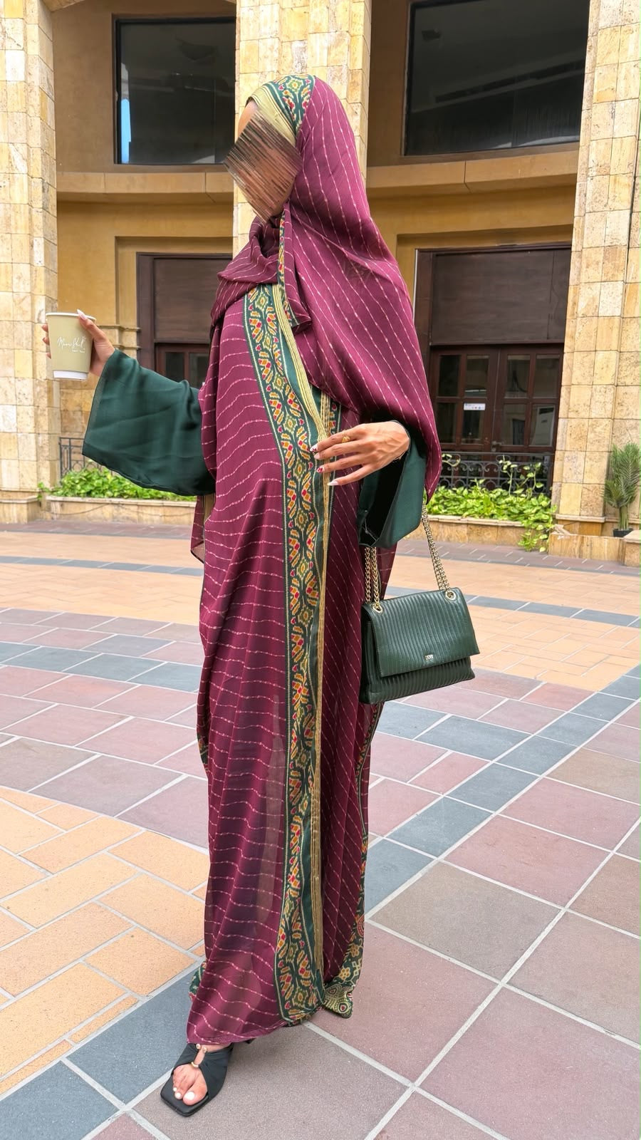 Silk Burgundy Emerald