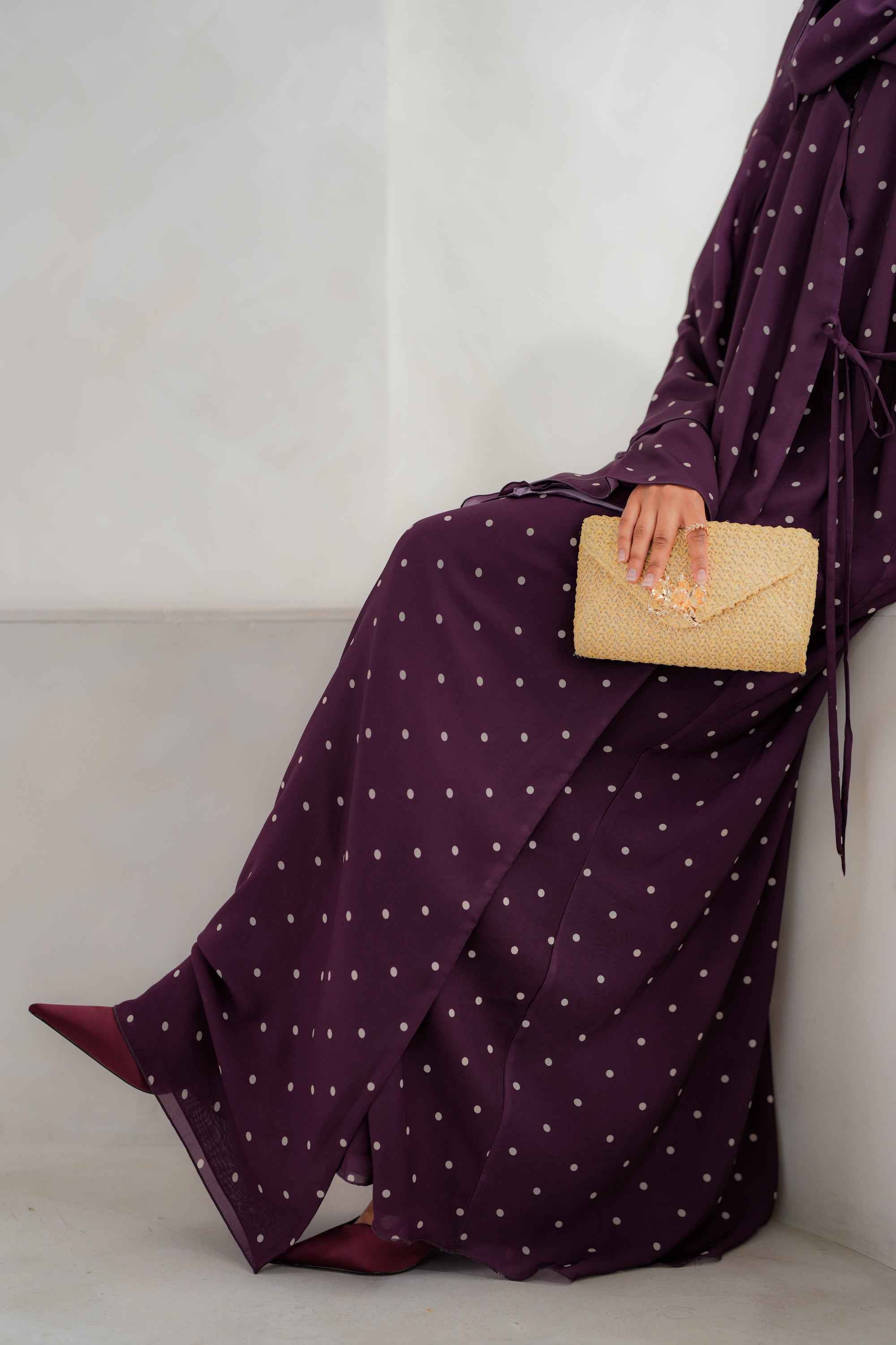 Mulberry Polka Dot