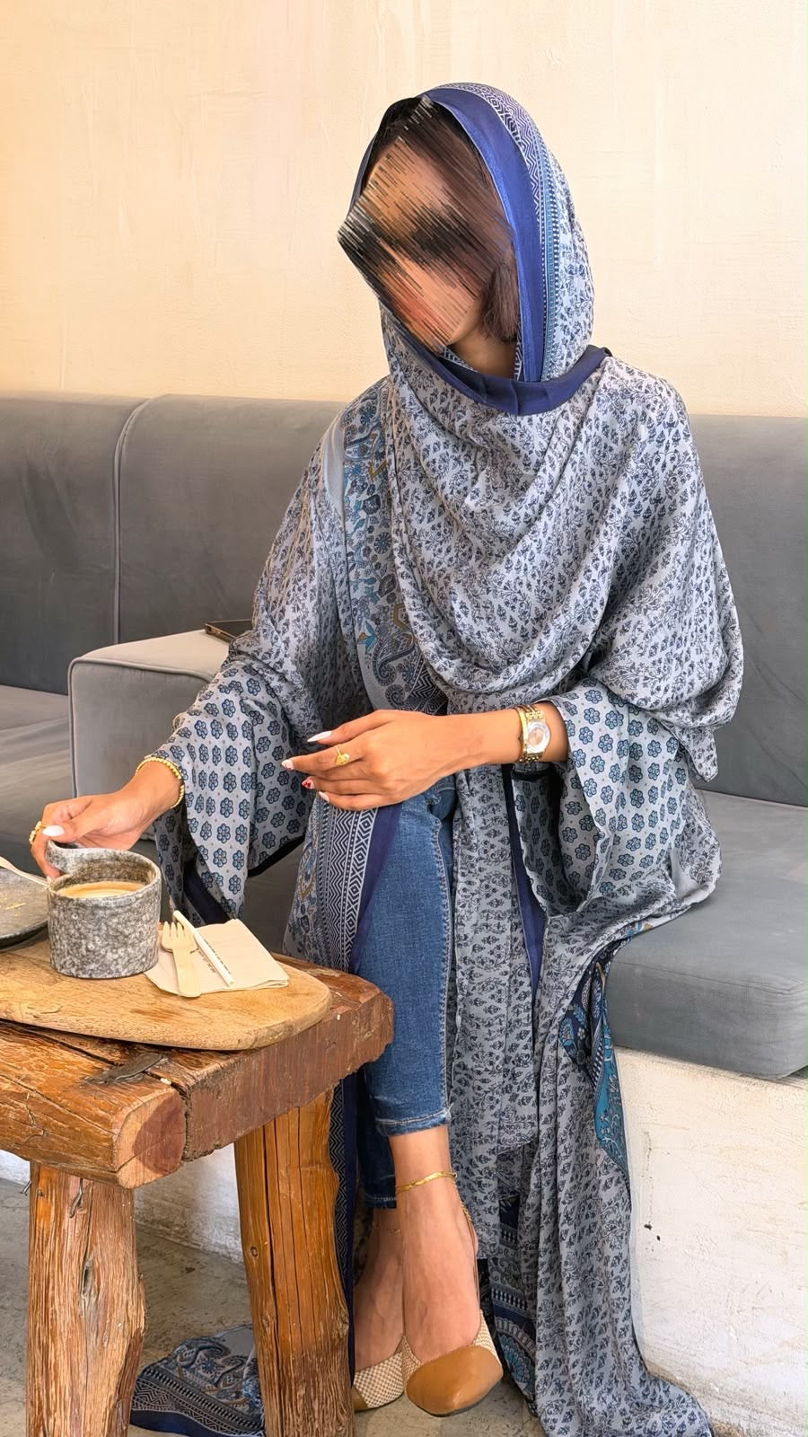 Silk Blue Paisley