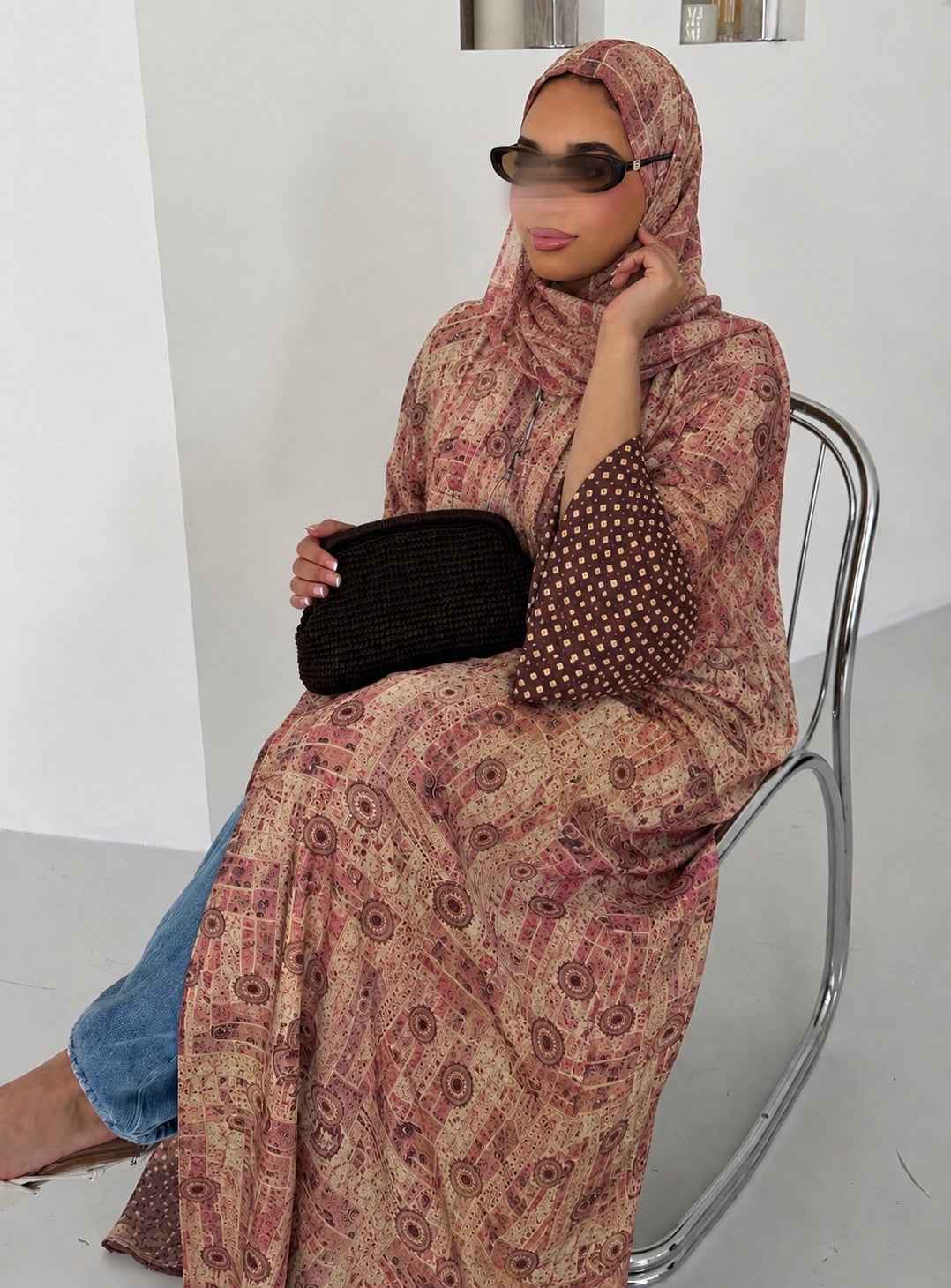 Blush Asymmetric Silk