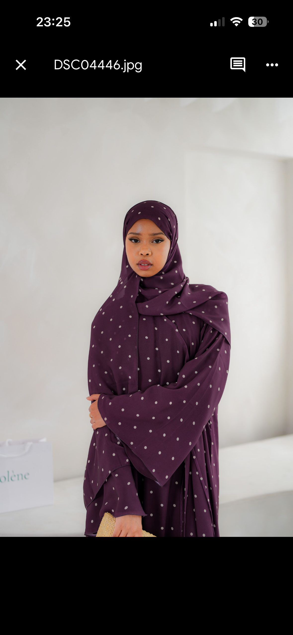 Mulberry Polka Dot
