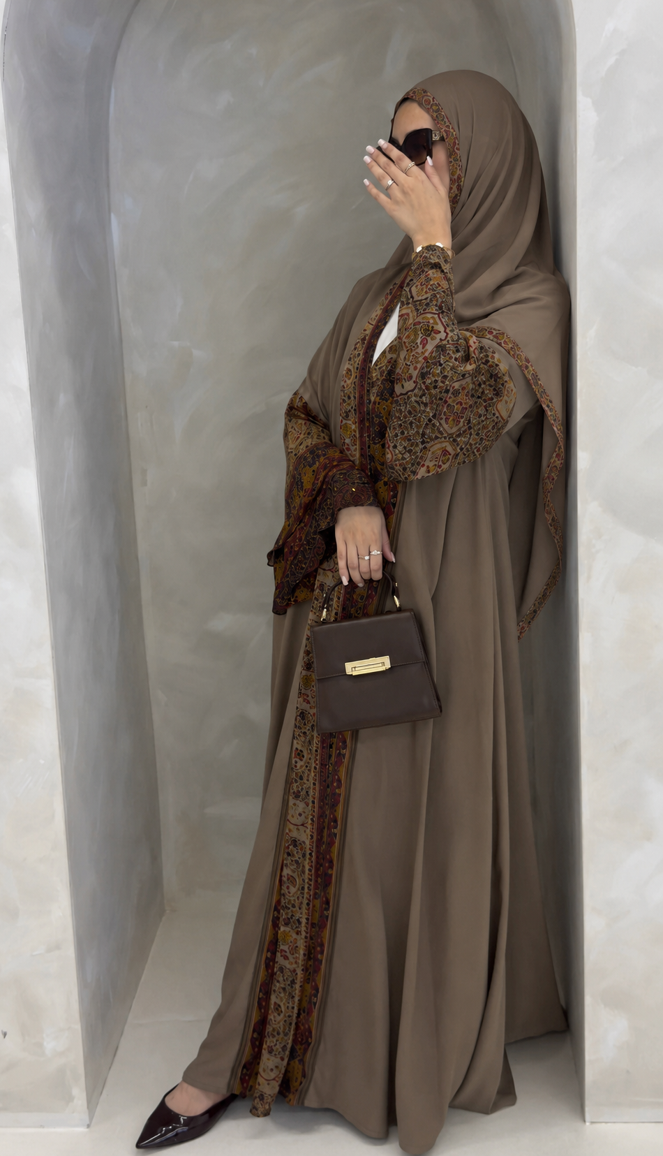 Beige mosaic- Coffee edition